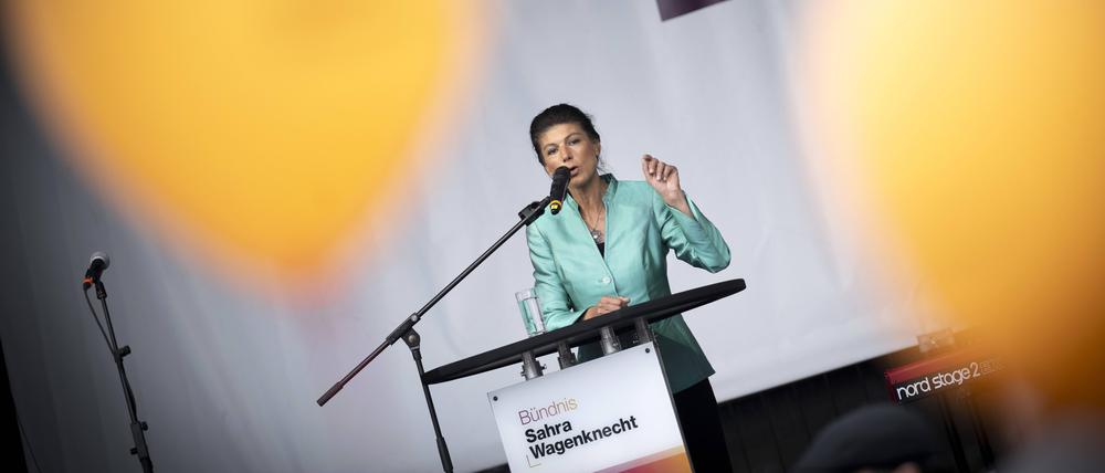 Sahra Wagenknecht nimmt auch der AfD Stimmen weg.