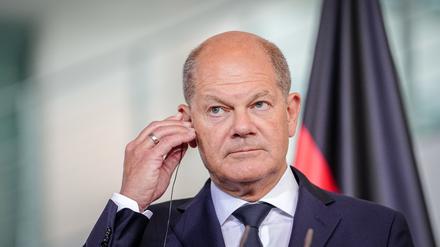 Bundeskanzler Olaf Scholz