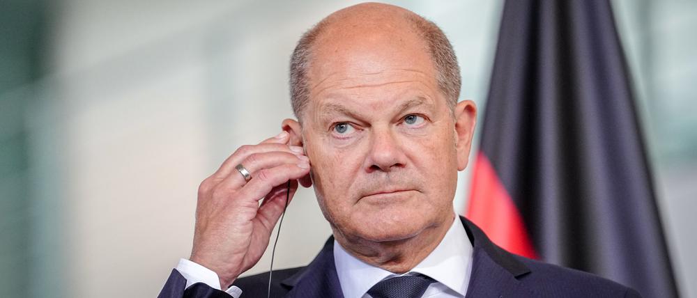 Bundeskanzler Olaf Scholz