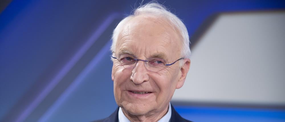 Der frühere bayerische Ministerpräsident Edmund Stoiber