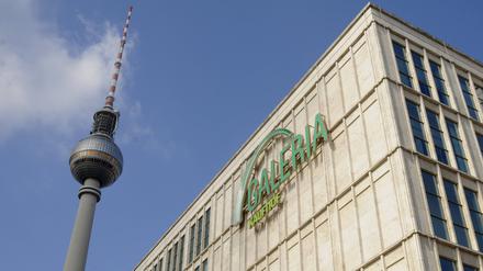 Galeria Kaufhof am Alexanderplatz.