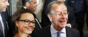 Michelle Müntefering (links ) und Ehemann Franz bei einem gemeinsamen Auftritt im Jahr 2015.