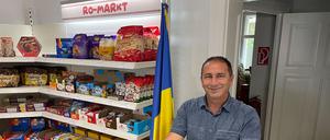 Rumänien in Berlin Spandau rumänischer Supermarkt