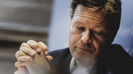 Bundesminister fuer Wirtschaft und Klimaschutz und Vizekanzler Robert Habeck.