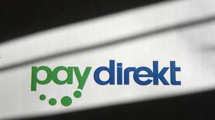 Das Logo des Online-Bezahlsystems Paydirekt. 