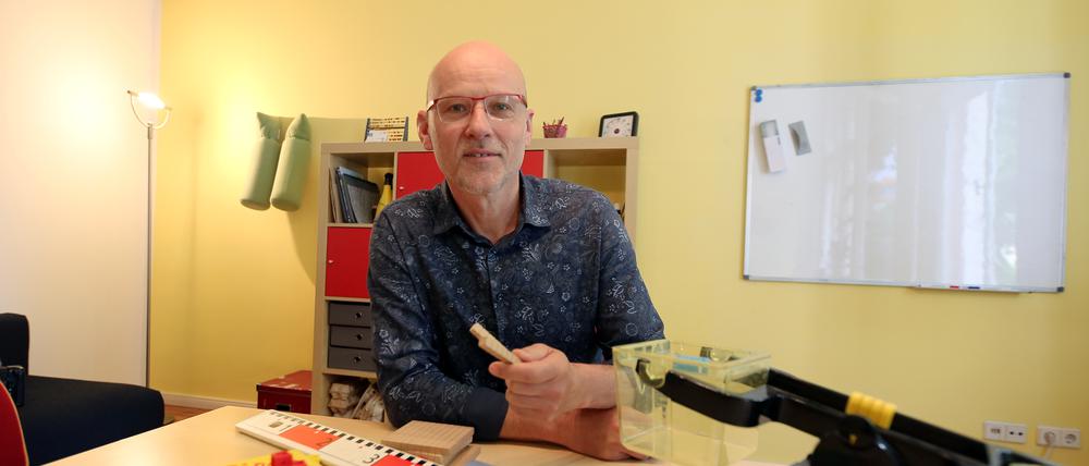 Jörg Kwapis, Leiter des Dyskalkulie-Zentrums Potsdam.