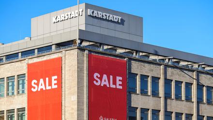 Gebäude des Karstadt am Hermannplatz in Neukölln