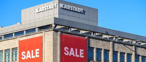 Gebäude des Karstadt am Hermannplatz in Neukölln