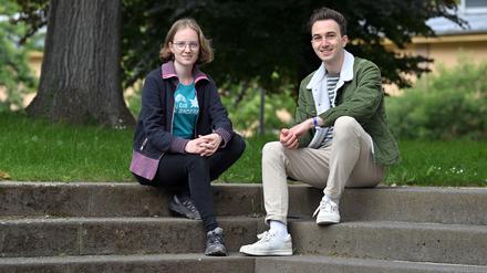 Anna Ducksch (Die Andere) und Benjamin Körner (Volt) gehören zu den Neuen in der SVV.