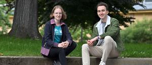 Anna Ducksch (Die Andere) und Benjamin Körner (Volt) gehören zu den Neuen in der SVV.