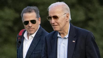 Hunter Biden ist der zweitälteste Sohn von US-Präsident Joe Biden.