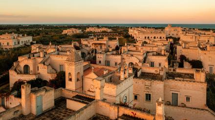 Die Luxusanlage Borgo Egnazia wirkt wie ein Dorf.