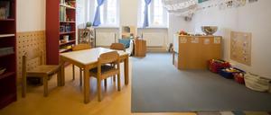 Blick in eine Berliner Kita. 