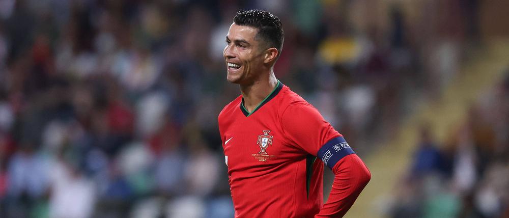 Für Cristiano Ronaldo ist es eine Leidenschaft, das portugiesische Trikot zu tragen.