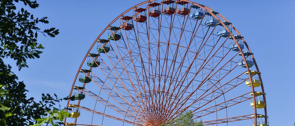 Riesenrad, Spreepark, Plänterwald, Treptow, Treptow-Köpenick, Berlin, Deutschland Foto: imago images / Schöning