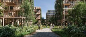 Geplantes Bauprojekt am Kiehlufer in Neukölln mit 300 Wohnungen