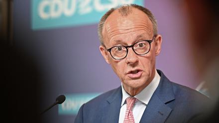 Friedrich Merz, CDU-Bundesvorsitzender und Fraktionsvorsitzender der CDU/CSU-Fraktion im Bundestag.