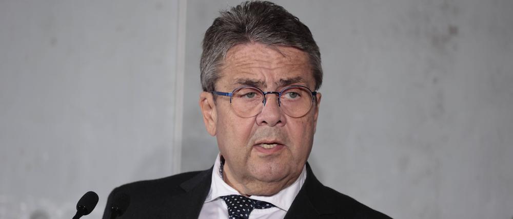 Sigmar Gabriel bei einer Veranstaltung der Atlantik-Brücke (Archivbild vom 13. Oktober 2022).