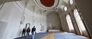 Der Plenarsaal ist für die Rathaus-Sanierung leergeräumt. Die Stadtverordnetenversammlung nutzt ihn aber schon seit einigen Jahren nicht mehr. 