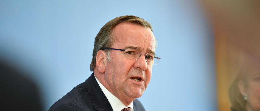 Verteidigungsminister Boris Pistorius (SPD).