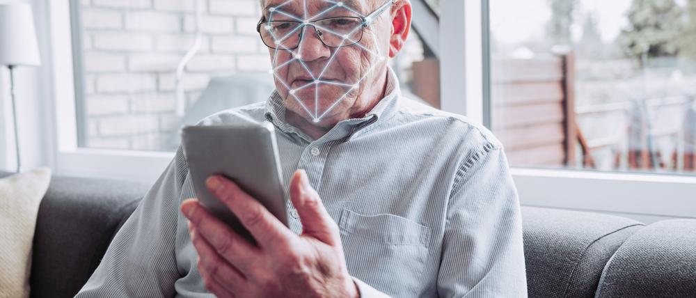 Gesichtserkennung am Smartphone – Fortgeschrittene Videoanalysen können jetzt auch Krankheiten erkennen.
