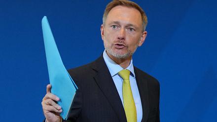 Christian Lindner (FDP), Bundesminister der Finanzen.