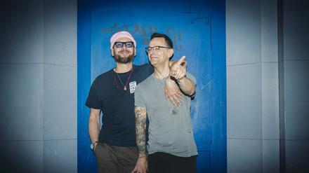 Peter Baumann und Arnim Teutoburg-Weiß im Tagesspiegel-Podcast "Eine Runde Berlin"
