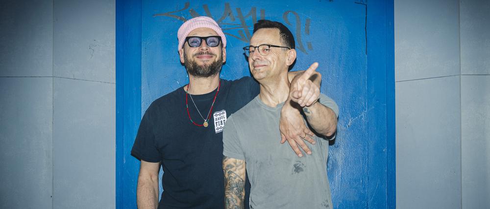 Peter Baumann und Arnim Teutoburg-Weiß im Tagesspiegel-Podcast "Eine Runde Berlin"