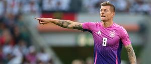 Toni Kroos am 07.06.2024 im Länderspiel gegen Griechenland.