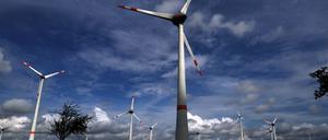 Mecklenburg-Vorpommern, Altentreptow: Windkraftanlagen in Mecklenburg-Vorpommern