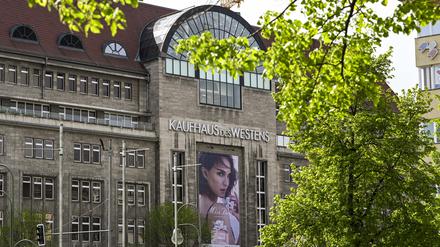 Das Luxuskaufhaus KaDeWe an der Berliner Tauentzienstraße.