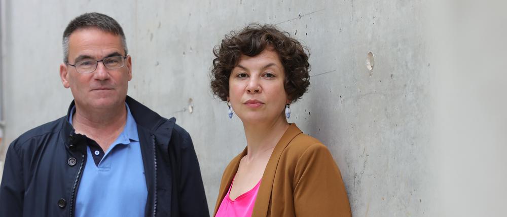 Bernd Buder und Lea Wohl von Haselberg bilden seit Anfang 2024 das Leitungsduo des Jüdischen Filmfestivals Berlin-Brandenburg.
