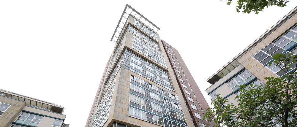 Mit 23 Geschossen ist das 1998 erbaute Stern-Plaza Potsdams höchstes Wohnhaus.