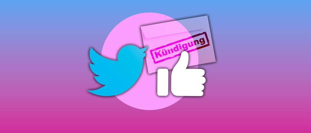 Kündigung nach falschem Tweet oder Like auf Social Media