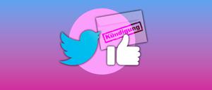 Kündigung nach falschem Tweet oder Like auf Social Media