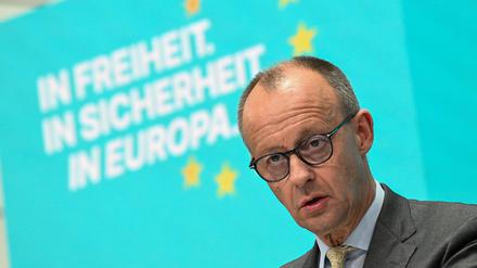 Friedrich Merz ist Parteivorsitzender der CDU.