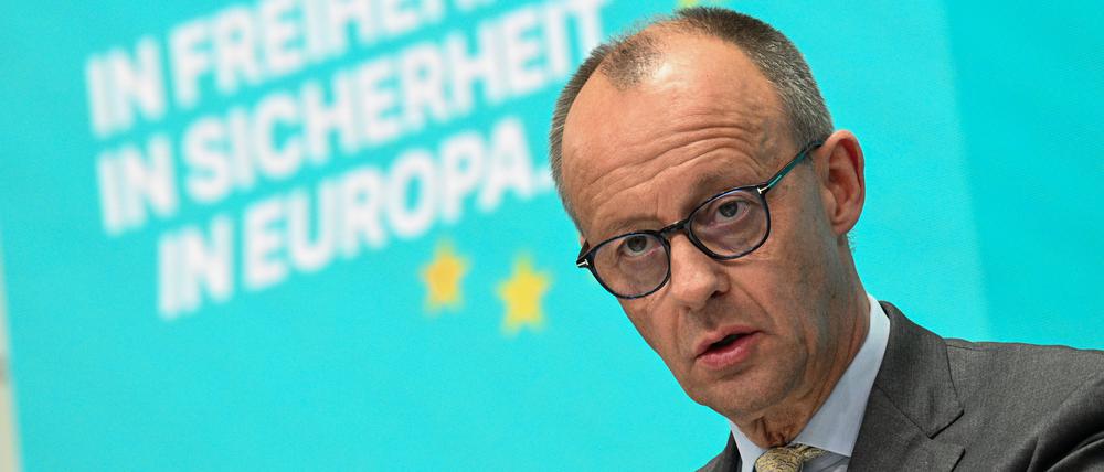 Friedrich Merz ist Parteivorsitzender der CDU.