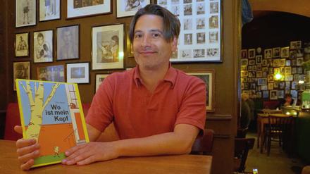 Elias Hauck, Zeichner des Cartoonisten-Duos Hauck & Bauer, hat ein Kinderbuch herausgebracht.