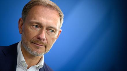 Der Bundesfinanzminister Christian Lindner (FDP).