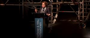 Eva Illouz bei “Reflexe und Reflexionen“ im Haus der Berliner Festspiele.