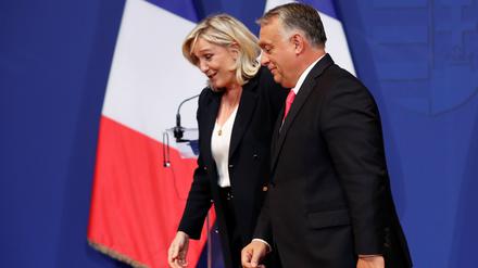 Auch Frankreichs Marine Le Pen oder Ungarns Viktor Orbán nehmen an dem Treffen teil.