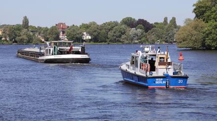 Wasserschutzpolizei auf der Havel in Potsdam (Symbolbild)