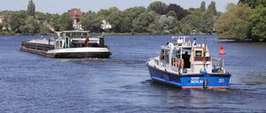 Wasserschutzpolizei auf der Havel in Potsdam (Symbolbild)