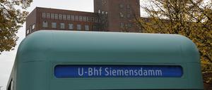 Der U-Bahnhof Siemensdamm diente einst als Atombunker – mit Betten, Küchen und Waschräumen.