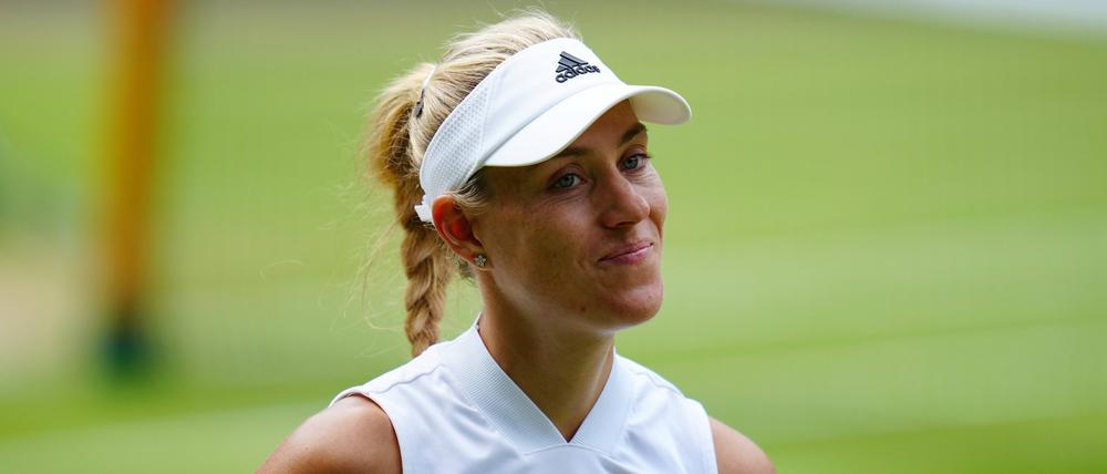 Hauptsache Rasen. Angelique Kerber freut sich auf die kommenden Wochen.