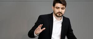 Jan Dieren (SPD) spricht bei der Debatte des Deutschen Bundestages Bürokratiearme Regelung der Arbeitszeiterfassung.