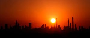 Für die US-Metropole New York sind diese Woche Temperaturen von bis zu 34 Grad vorausgesagt.