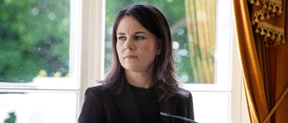 Die Bundesaußenministerin Annalena Baerbock (Grüne).