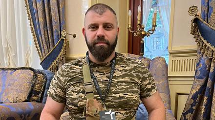 Mamuka Mamulashvili, Kommandeur der georgischen Fremdenlegion in der Ukraine