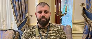 Mamuka Mamulashvili, Kommandeur der georgischen Fremdenlegion in der Ukraine
